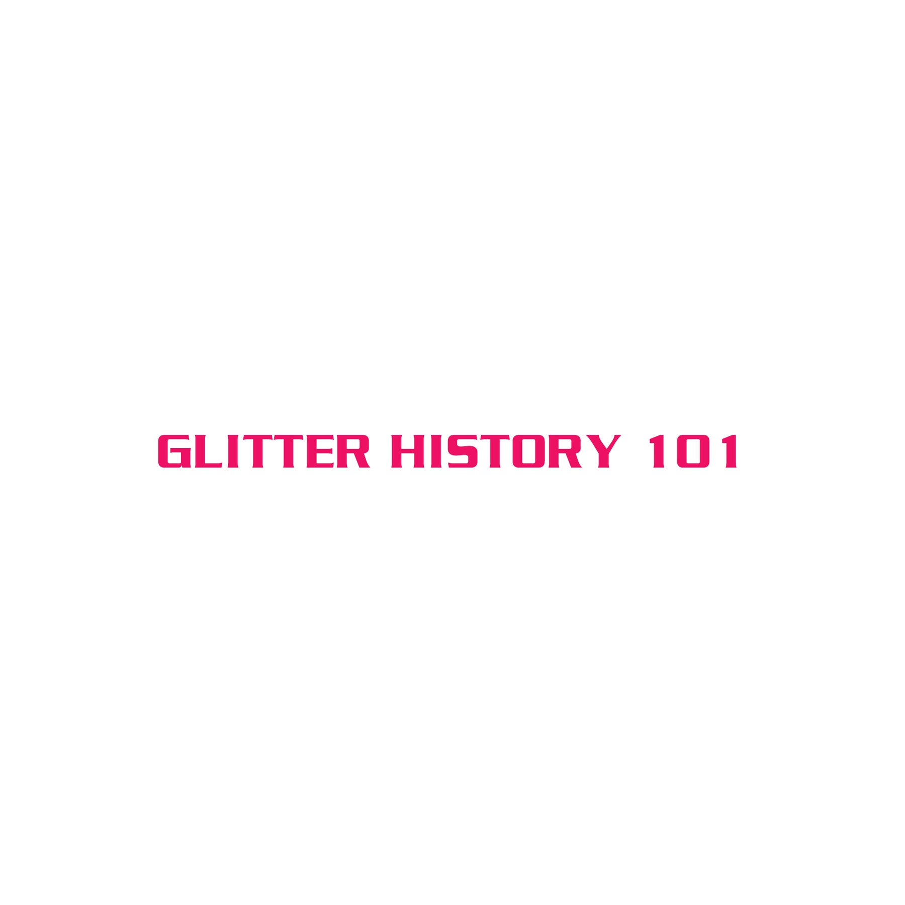 How Was Glitter Invented?