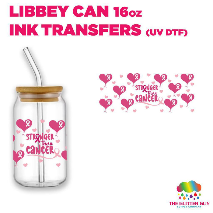 Libbey Can Wrap 16oz -  Ink Transfers | Stronger Balloons