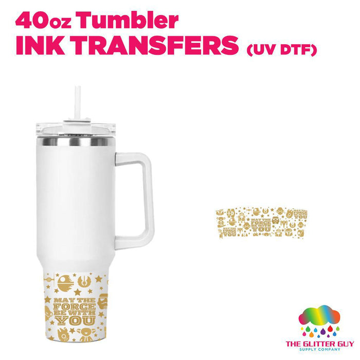 Space Wars | 40oz Tumbler Wrap - Ink Transfers (UVDTF)