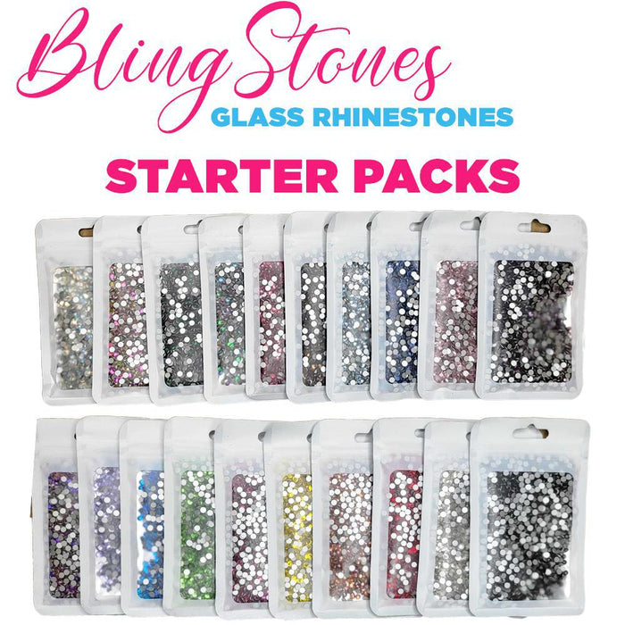 Glass Rhinestone Starter Packs