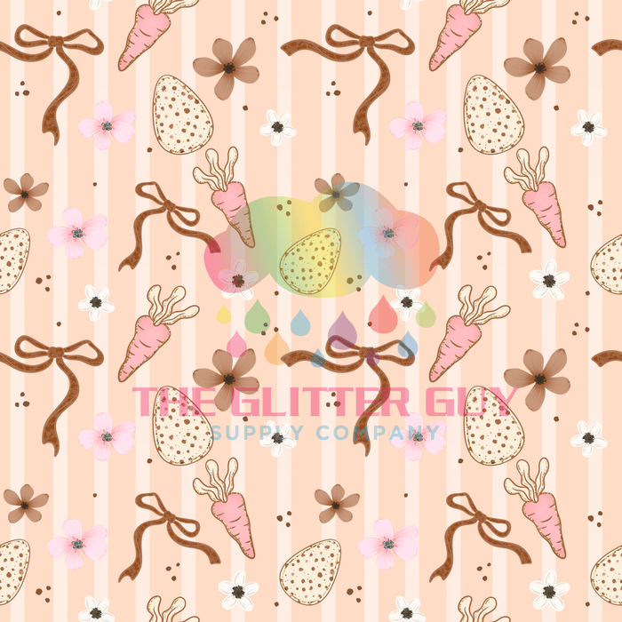 Printed Vinyl - Easter Florals