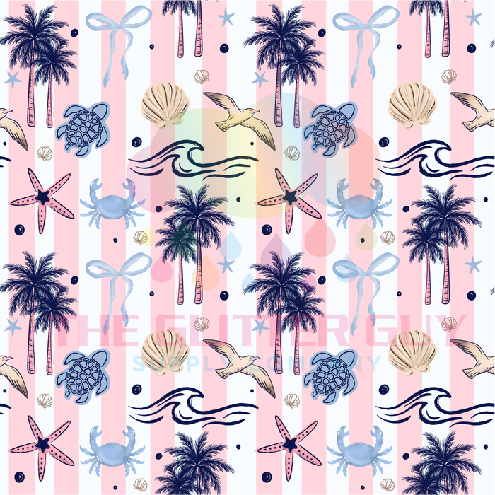 Printed Vinyl - Coastal Vibes