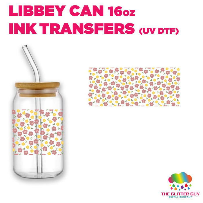 Libbey Can Wrap 16oz -  Ink Transfers | Daisy