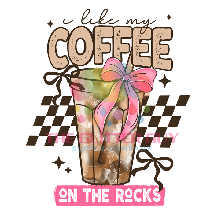 Printed Decal - Iced Bows