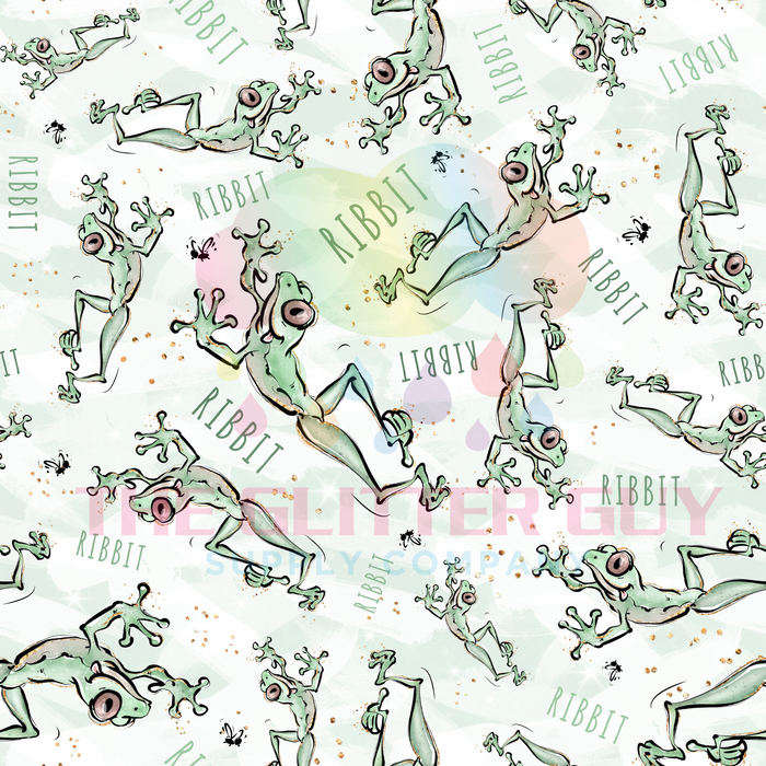 Printed Vinyl - Ribbit