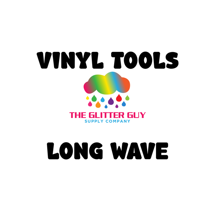 Wave - 10.25" Long Multiple Size Vinyl Cutting Template