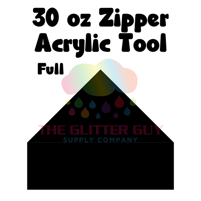 Zipper 30oz - Vinyl Cutting Template Tool