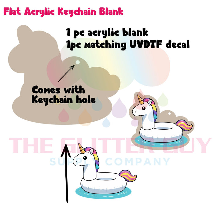 Acrylic Blank & Keychain Kit - Probably Late