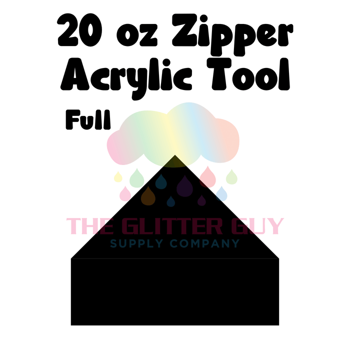 Zipper 20oz - Vinyl Cutting Template Tool