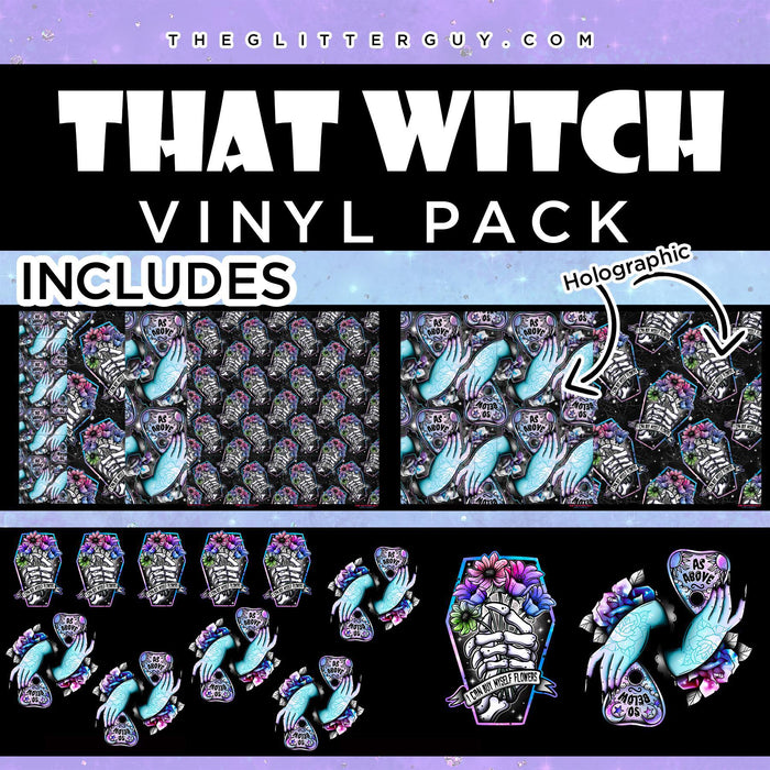 Printed Vinyl - That Witch Pack