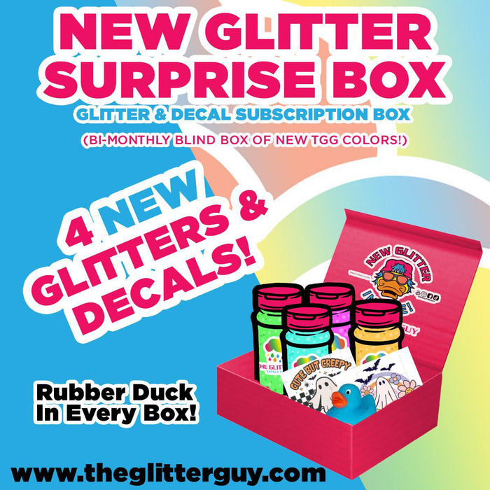 New Glitter Surprise Box (Bi-Monthly Subscription) (March Edition) **SHIPPING INCLUDED**