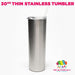 30 Oz Thin Stainless Steel Tumbler 6 Pack | from The Glitter Guy