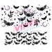 40 oz Tumbler Wrap - UVDTF Ink Transfers - Bats & Moons | UVDTF from The Glitter Guy