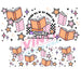 40 oz Tumbler Wrap - UVDTF Ink Transfers - Books | UVDTF from The Glitter Guy