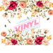 40 oz Tumbler Wrap - UVDTF Ink Transfers - Flower Bunches | UVDTF from The Glitter Guy