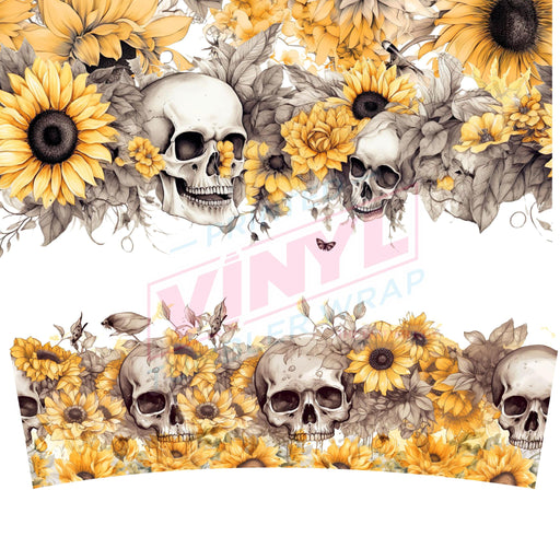 40 oz Tumbler Wrap - UVDTF Ink Transfers - Gothic Garden | UVDTF from The Glitter Guy