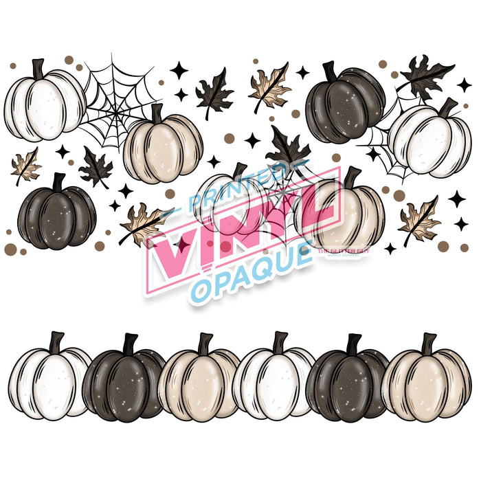 40 oz Tumbler Wrap - UVDTF Ink Transfers - Hello Fall Pumpkins | UVDTF from The Glitter Guy