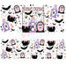 40 oz Tumbler Wrap - UVDTF Ink Transfers - Hocus Pocus Pastel | UVDTF from The Glitter Guy