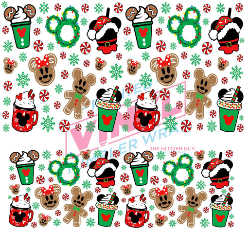 40 oz Tumbler Wrap - UVDTF Ink Transfers - Magical Sweets | UVDTF from The Glitter Guy