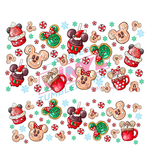 40 oz Tumbler Wrap - UVDTF Ink Transfers - Mouse Snacks | UVDTF from The Glitter Guy