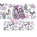 40 oz Tumbler Wrap - UVDTF Ink Transfers - Salty Mermaid Skellie | UVDTF from The Glitter Guy