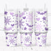 40 oz Tumbler Wrap - UVDTF Ink Transfers - Snowflake Bats | UVDTF from The Glitter Guy