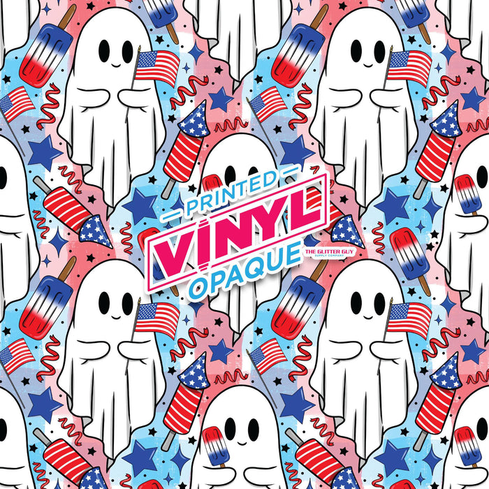 Printed Vinyl - Patriotic Ghosts