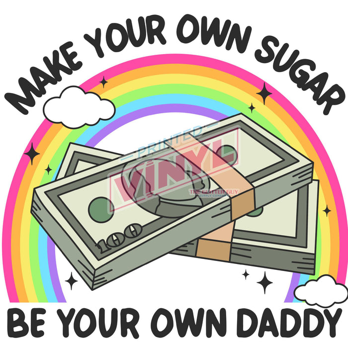 Printed Decal - Make Your Own Money