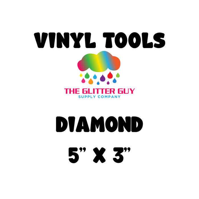Diamond - Multiple Size Vinyl Cutting Template