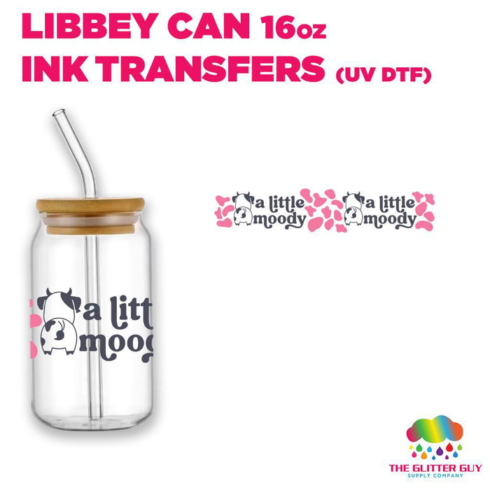 Libbey Can Wrap 16oz - Ink Transfers | A Little Moody
