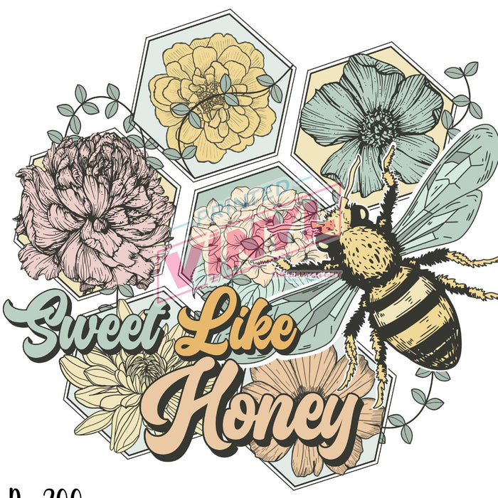 Printed Decal - Sweet Like Honey