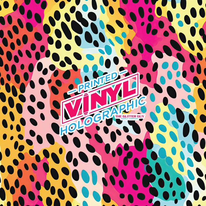 Printed Vinyl - Candy Leopard