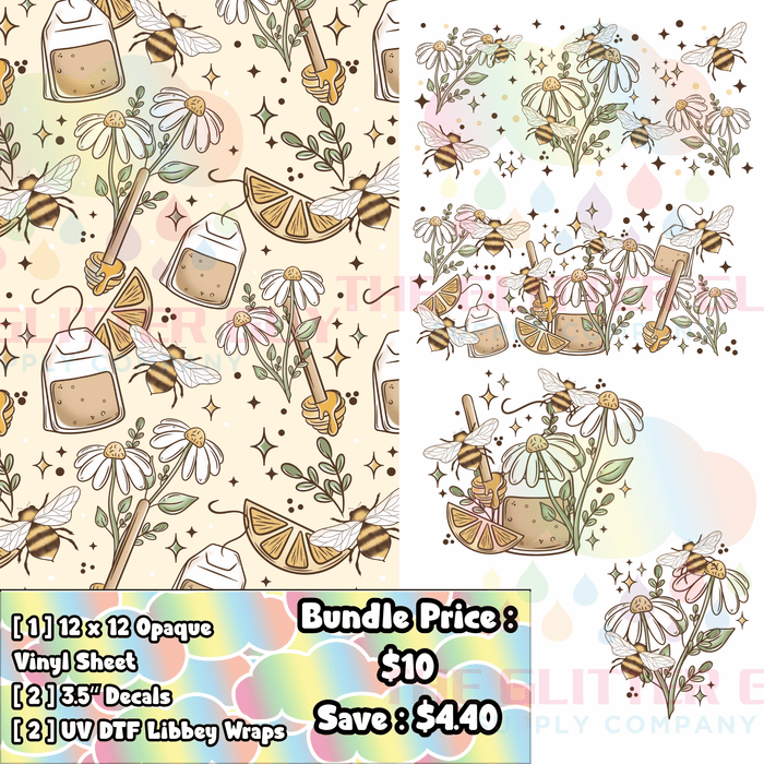 Honey Tea - Printed Vinyl Bundle