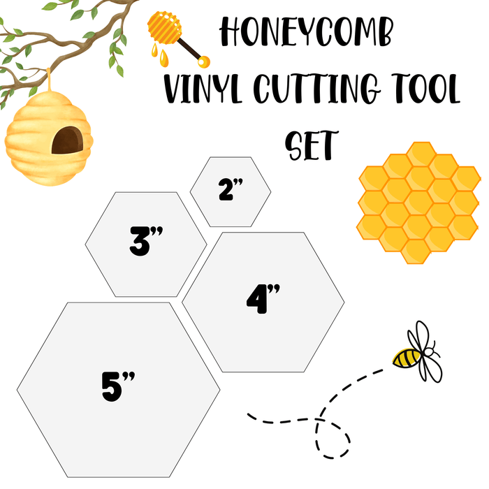 Honeycomb Set - Vinyl Cutting Tools