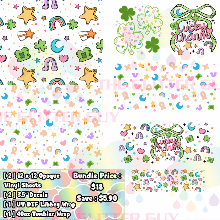 Just My Luck  - Printed Vinyl Bundle