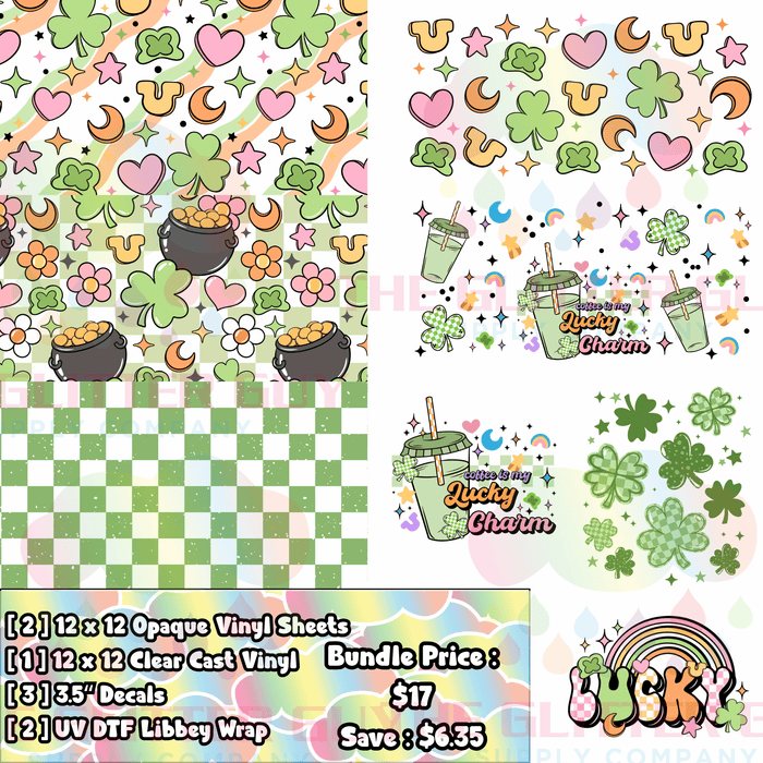 My Lucky Charm  - Printed Vinyl Bundle