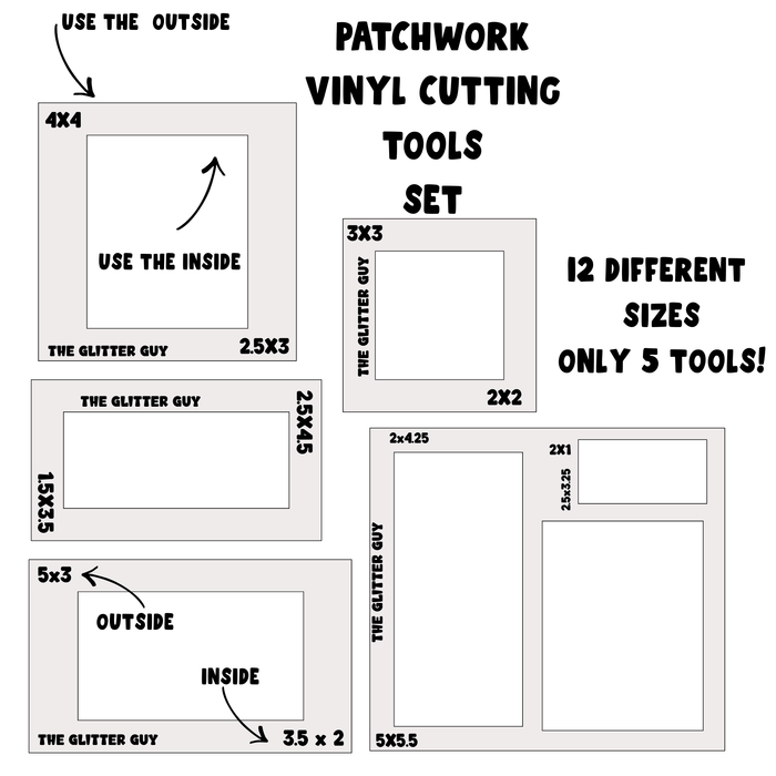 Patchwork Set - Vinyl Cutting Tool