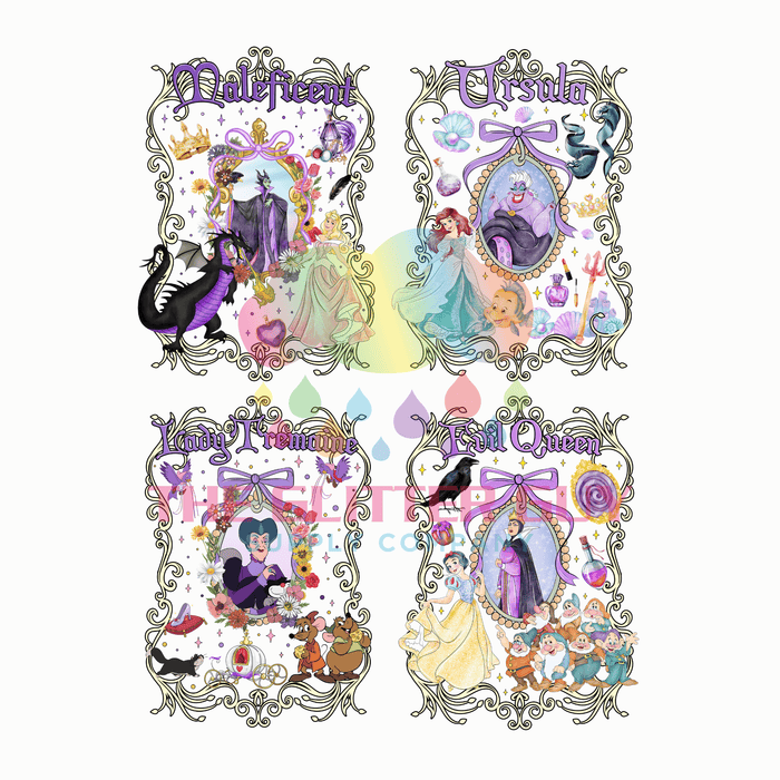 Queen Frames - Premade Gang Sheet