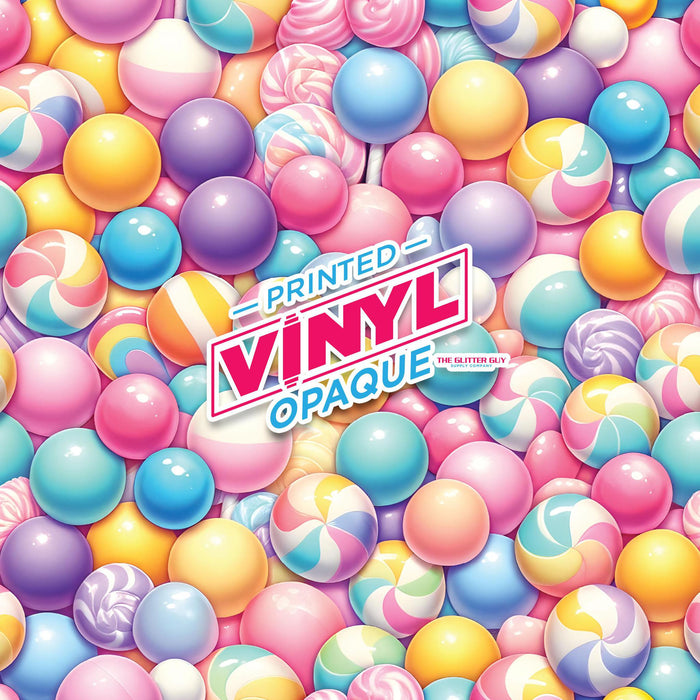 Printed Vinyl - Candy Balls
