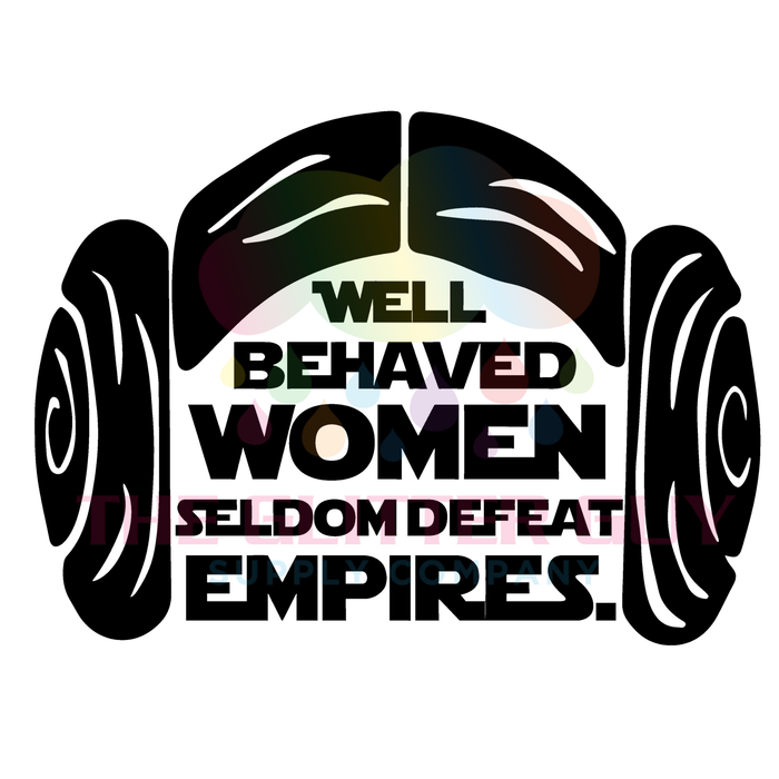 Printed Decal - Women Defeat Empires