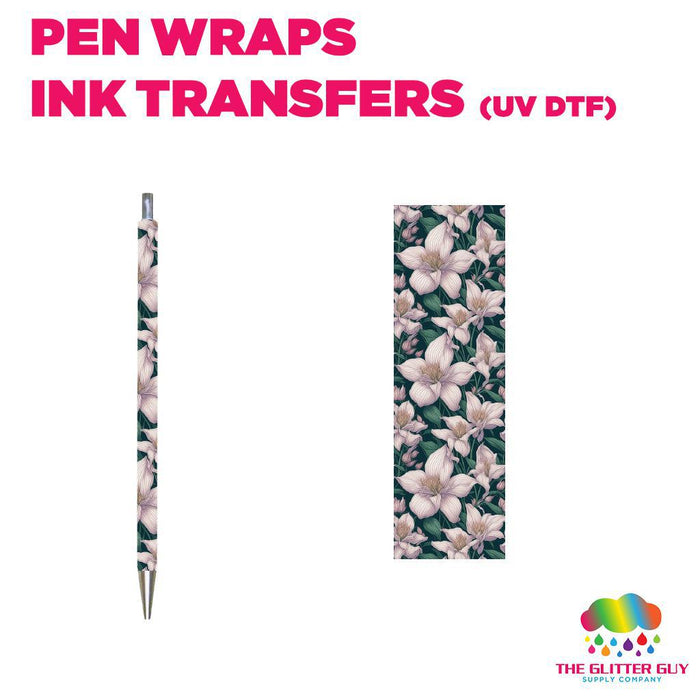 Daffodils|Pen Wrap -  Ink Transfers (UVDTF)