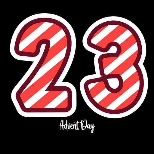 Advent Day Twenty Three | from The Glitter Guy