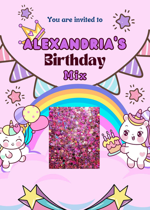 Alex's Birthday Mix | Fusion from The Glitter Guy