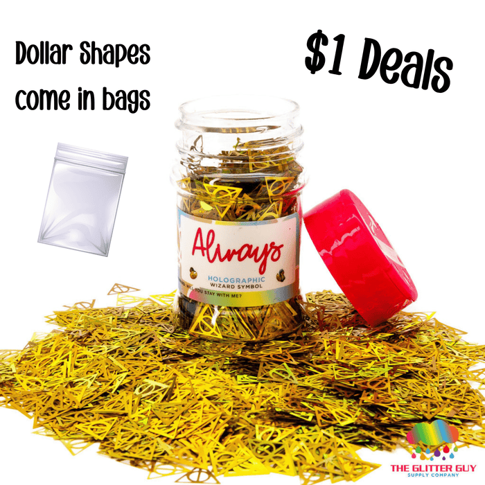 Always | Glitter Shape from The Glitter Guy