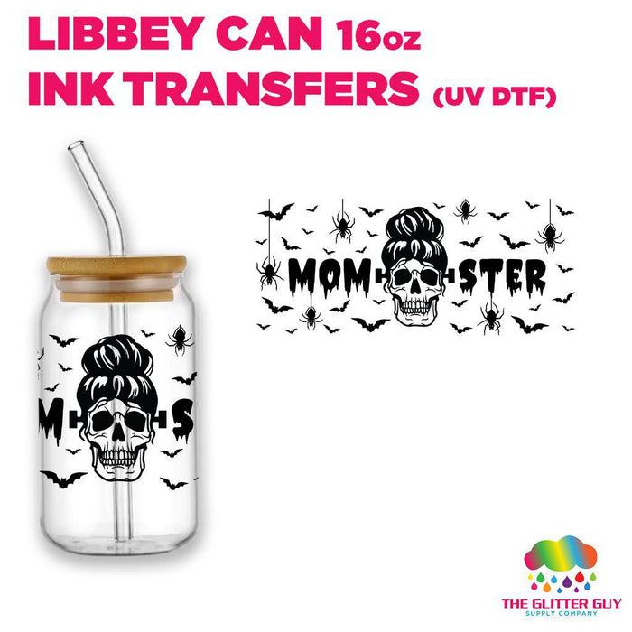 Libbey Can Wrap 16oz -  Ink Transfers | Momster