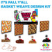 Basket Weave Design Kit - It's Fall Y'all Edition | Bundle from The Glitter Guy