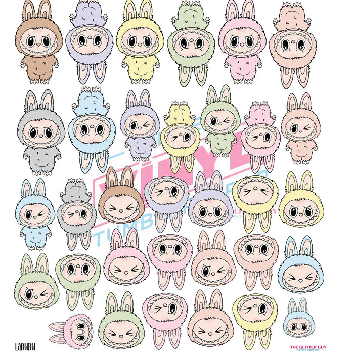 Bunny Kids - Premade Gang Sheet | Gang Sheet from The Glitter Guy