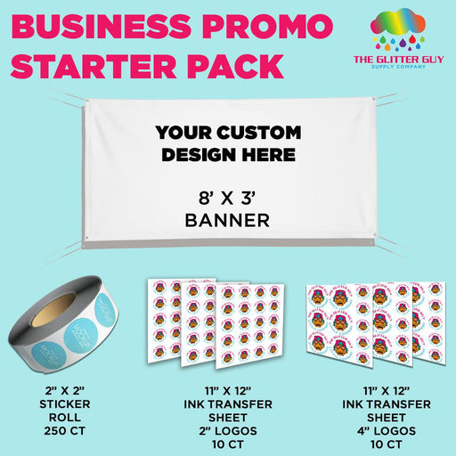 Business Promo Starter Pack | Custom Print from The Glitter Guy