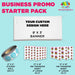 Business Promo Starter Pack | Custom Print from The Glitter Guy