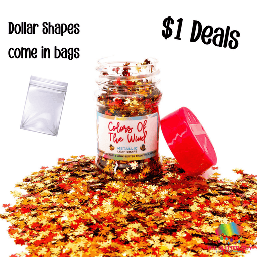 Colors Of The Wind | Glitter Shape from The Glitter Guy